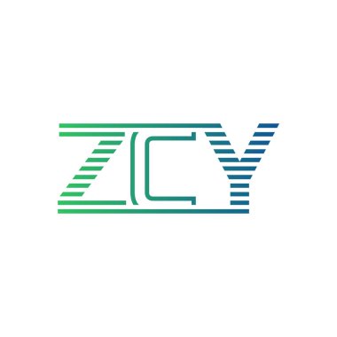 Modern ZCY Logo Tasarımı. ZCY Minimalist, Profesyonel ve Çok Yönlü İşletme Kimliği Simgesi