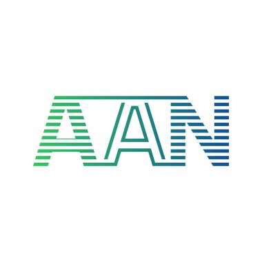 Modern AAN Logo Tasarımı. Harf AAN İş Kimliği Minimalist, Profesyonel ve Çok Yönlü Markalaştırma Simgesi