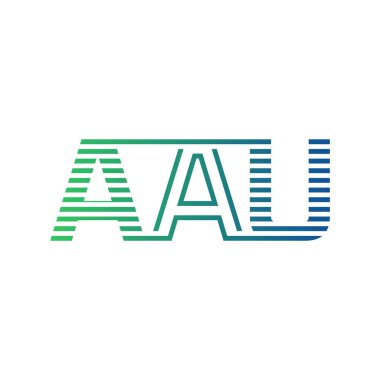 Modern AAU Logo Tasarımı. AAU Minimalist, Profesyonel ve Çok Yönlü İşletme Kimliği Simgesi