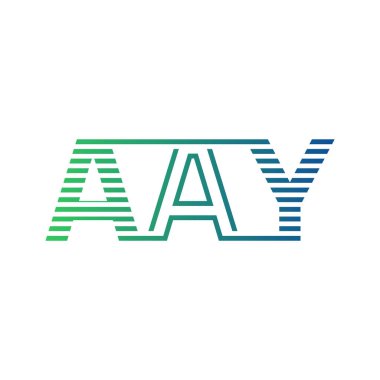 Modern AAY Logo Tasarımı. AAY Minimalist, Profesyonel ve Çok Yönlü İşletme Kimliği Simgesi