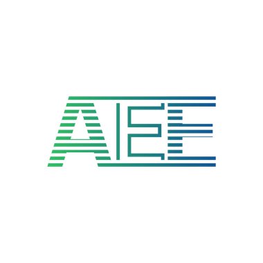 Modern AEE Logo Tasarımı. AEE Minimalist, Profesyonel ve Çok Yönlü İşletme Kimliği Simgesi
