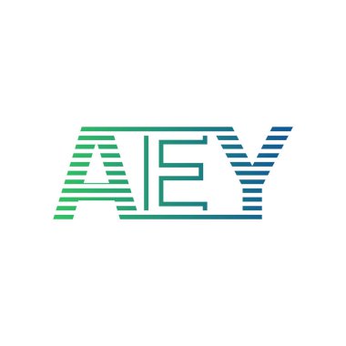 Modern AEY Logo Tasarımı. İş Kimliği için AEY Minimalist, Profesyonel ve Çok Yönlü Markalaştırma Simgesi