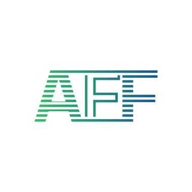 Modern AFF Logo Tasarımı. İş Kimliği için AFF Minimalist, Profesyonel ve Çok Yönlü Markalaştırma Simgesi