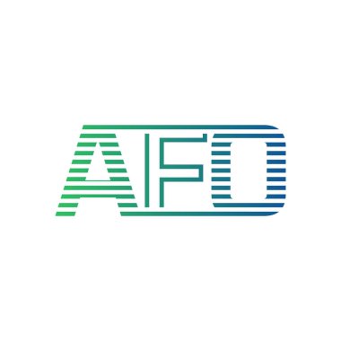 Modern AFO Logo Tasarımı. İş Kimliği için AFO Minimalist, Profesyonel ve Çok Yönlü Markalaştırma Simgesi