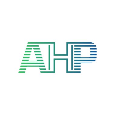 Modern AHP Logo Tasarımı. İş Kimliği İçin Minimalist, Profesyonel ve Çok Yönlü Markalaştırma Simgesi
