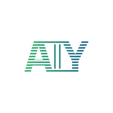 Modern AIY Logo Tasarımı. AIY Minimalist, Profesyonel ve Çok Yönlü İşletme Kimliği Simgesi