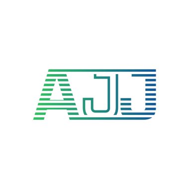 Modern AJJ Logo Design. Letter AJJ Minimalist, Professional, and Versatile Branding Icon for Business Identity clipart