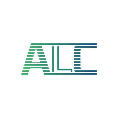 Modern ALC Logo Tasarımı. İş Kimliği için ALC Minimalist, Profesyonel ve Çok Yönlü Markalaştırma Simgesi