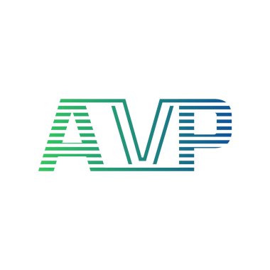 Modern AVP Logo Tasarımı. Harf AVP İşletme Kimliği Minimalist, Profesyonel ve Çok Yönlü Marka Simgesi