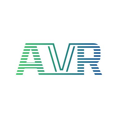 Modern AVR Logo Tasarımı. İş Kimliği için AVR Minimalist, Profesyonel ve Çok Yönlü Markalaştırma Simgesi