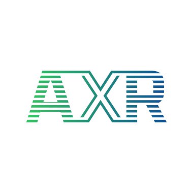 Modern AXR Logo Tasarımı. Harf AXR Minimalist, Profesyonel ve İş Kimliği için Çok Yönlü Markalaştırma Simgesi