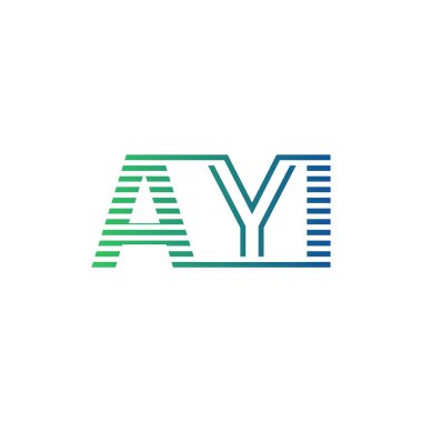 Modern AYI Logo Tasarımı. AYI Minimalist, Profesyonel ve İşletme Kimliği İçin Çok Yönlü Markalaştırma Simgesi