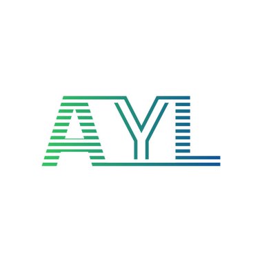Modern AYL Logo Tasarımı. AYL Minimalist, Profesyonel ve Çok Yönlü İşletme Kimliği Simgesi
