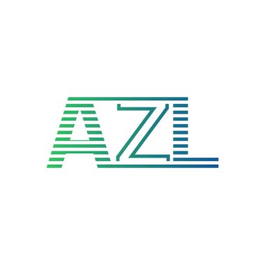 Modern AZL Logo Tasarımı. İş Kimliği için AZL Minimalist, Profesyonel ve Çok Yönlü Markalaştırma Simgesi