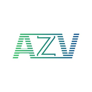 Modern AZV Logo Design. Letter AZV Minimalist, Professional, and Versatile Branding Icon for Business Identity clipart