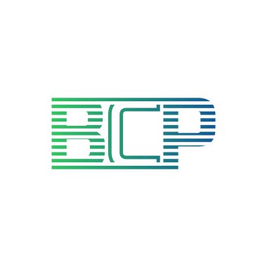 Modern BCP Logo Tasarımı. İş Kimliği için BCP Minimalist, Profesyonel ve Çok Yönlü Markalaştırma Simgesi