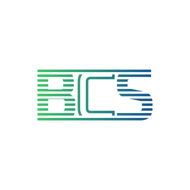 Modern BCS Logo Tasarımı. İş Kimliği için BCS Minimalist, Profesyonel ve Çok Yönlü Markalaştırma Simgesi