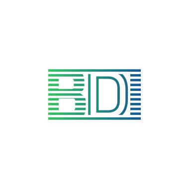 Modern BDI Logo Tasarımı. İş Kimliği için BDI Minimalist, Profesyonel ve Çok Yönlü Markalaştırma Simgesi