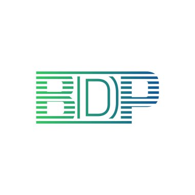 Modern BDP Logo Tasarımı. İş Kimliği için BDP Minimalist, Profesyonel ve Çok Yönlü Markalaştırma Simgesi