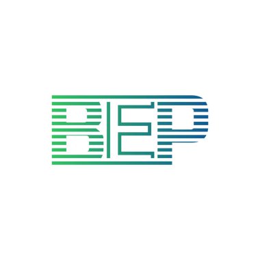 Modern BEP Logo Tasarımı. BEP Harfi Minimalist, Profesyonel ve İş Kimliği için Çok Yönlü Markalaştırma Simgesi