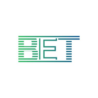 Modern BET Logo Tasarımı. Harf BET Minimalist, Profesyonel ve İş Kimliği için Çok Yönlü Markalaştırma Simgesi