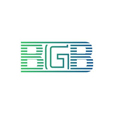 Modern BGB Logo Tasarımı. İş Kimliği için BGB Minimalist, Profesyonel ve Çok Yönlü Markalaştırma Simgesi