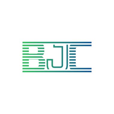 Modern BJC Logo Tasarımı. İş Kimliği için BJC Minimalist, Profesyonel ve Çok Yönlü Markalaştırma Simgesi