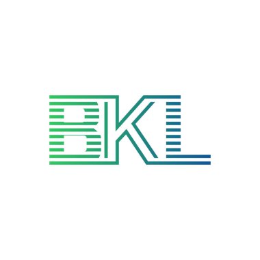 Modern BKL Logo Tasarımı. İş Kimliği için BKL Minimalist, Profesyonel ve Çok Yönlü Markalaştırma Simgesi