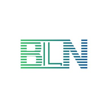 Modern BLN Logo Tasarımı. İş Kimliği için BLN Minimalist, Profesyonel ve Çok Yönlü Markalaştırma Simgesi