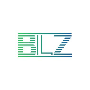 Modern BLZ Logo Tasarımı. İş Kimliği için BLZ Minimalist, Profesyonel ve Çok Yönlü Markalaştırma Simgesi
