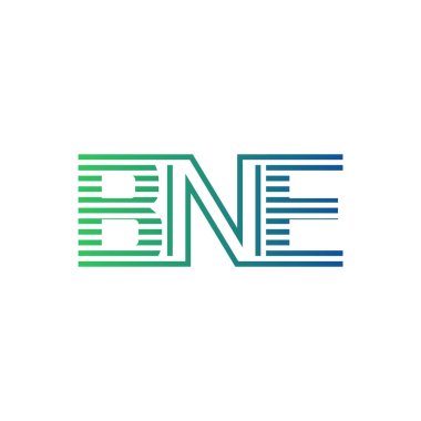 Modern BNE Logo Tasarımı. İş Kimliği İçin BNE Minimalist, Profesyonel ve Çok Yönlü Markalaştırma Simgesi
