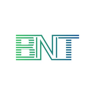 Modern BNT Logo Tasarımı. İş Kimliği için BNT Minimalist, Profesyonel ve Çok Yönlü Markalaştırma Simgesi