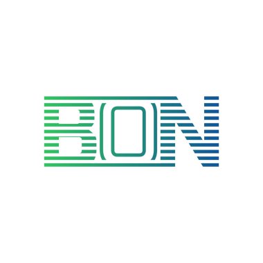 Modern BON Logo Tasarımı. İş Kimliği İçin BON Minimalist, Profesyonel ve Çok Yönlü Markalaştırma Simgesi