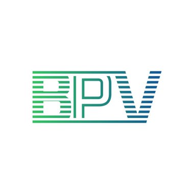 Modern BPV Logo Tasarımı. İş Kimliği için BPV Minimalist, Profesyonel ve Çok Yönlü Markalaştırma Simgesi