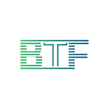 Modern BTF Logo Design. Letter BTF Minimalist, Professional, and Versatile Branding Icon for Business Identity clipart