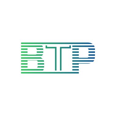 Modern BTP Logo Design. Letter BTP Minimalist, Professional, and Versatile Branding Icon for Business Identity clipart