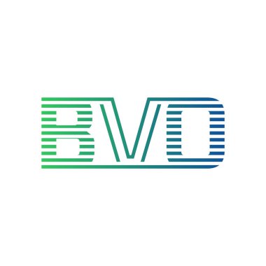 Modern BVO Logo Tasarımı. İş Kimliği için BVO Minimalist, Profesyonel ve Çok Yönlü Markalaştırma Simgesi