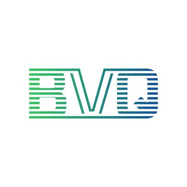Modern BVQ Logo Tasarımı. İş Kimliği için BVQ Minimalist, Profesyonel ve Çok Yönlü Markalaştırma Simgesi