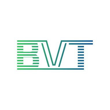 Modern BVT Logo Tasarımı. İş Kimliği için BVT Minimalist, Profesyonel ve Çok Yönlü Markalaştırma Simgesi