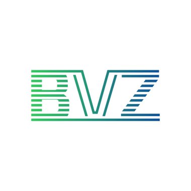 Modern BVZ Logo Tasarımı. İş Kimliği için BVZ Minimalist, Profesyonel ve Çok Yönlü Markalaştırma Simgesi