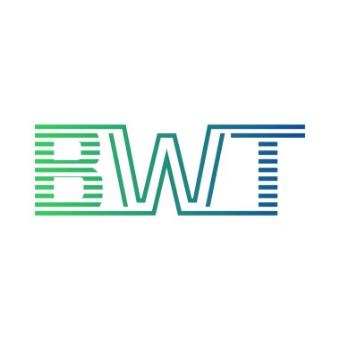 Modern BWT Logo Tasarımı. İş Kimliği için BWT Minimalist, Profesyonel ve Çok Yönlü Markalaştırma Simgesi