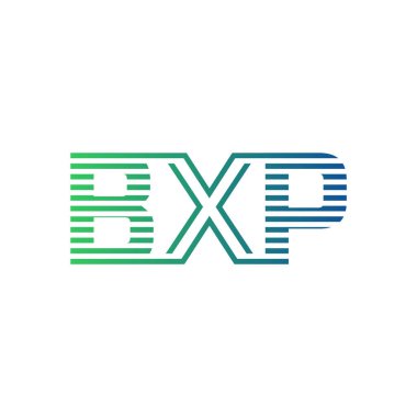 Modern BXP Logo Tasarımı. İş Kimliği İçin BXP Minimalist, Profesyonel ve Çok Yönlü Markalaştırma Simgesi