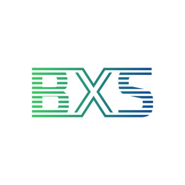 Modern BXS Logo Tasarımı. İş Kimliği için BXS Minimalist, Profesyonel ve Çok Yönlü Markalaştırma Simgesi