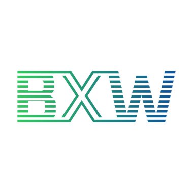 Modern BXW Logo Tasarımı. İş Kimliği için BXW Minimalist, Profesyonel ve Çok Yönlü Markalaştırma Simgesi