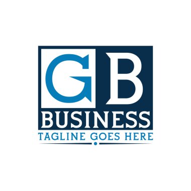 GB Logo. Letter GB Business Logo Design clipart