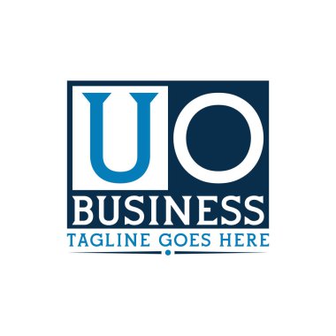 UO Logo. Letter UO Business Logo Design clipart