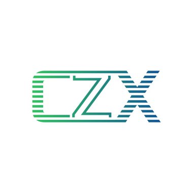 Modern CZX Logo Tasarımı. İş Kimliği için CZX Minimalist, Profesyonel ve Çok Yönlü Markalaştırma Simgesi
