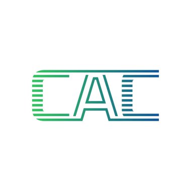 Modern CAC Logo Tasarımı. İş Kimliği için CAC Minimalist, Profesyonel ve Çok Yönlü Markalaştırma Simgesi