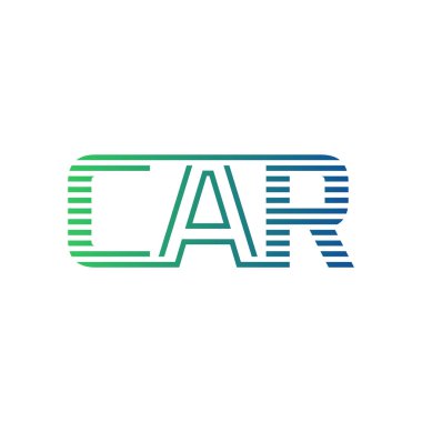 Modern Otomobil Logosu Tasarımı. Harf Otomobili Minimalist, Profesyonel ve İş Kimliği için Çok Yönlü Markalaştırma Simgesi