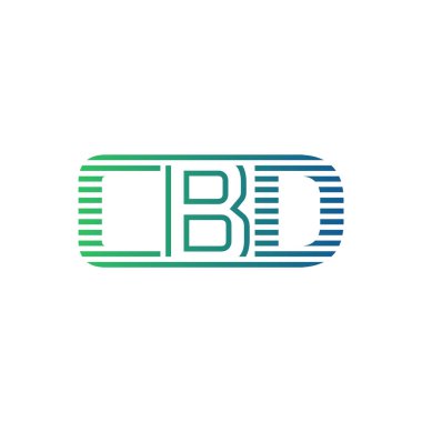 Modern CBD Logo Tasarımı. İş Kimliği için CBD Minimalist, Profesyonel ve Çok Yönlü Markalaştırma Simgesi